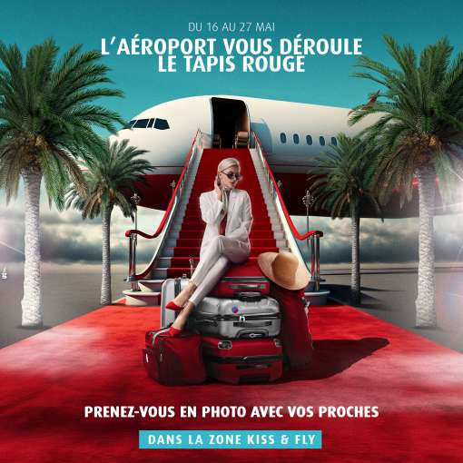 l'aéroport vous déroule tapis rouge