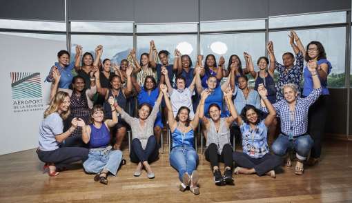 photo de groupe journée de la femme