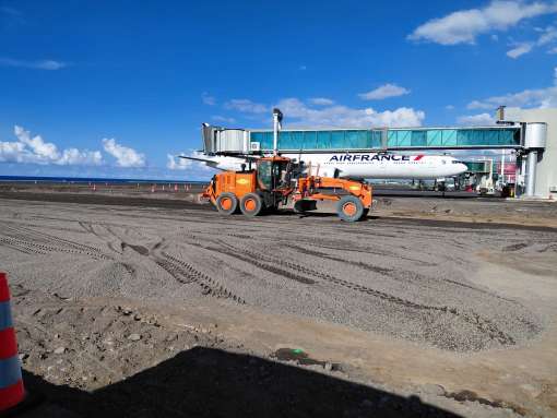 travaux piste