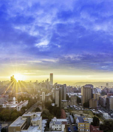 Johannesburg ou “joburg” en Afrique du sud, une destination possible en vol direct depuis l’Aéroport de La Réunion Roland Garros