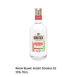 Rhum blanc agent double 02 Isautier