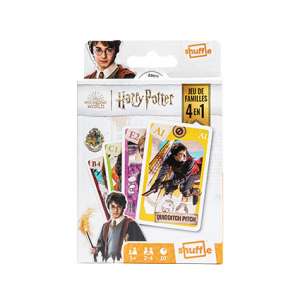 4 Jeux de cartes HARRY POTTER - Shuffle