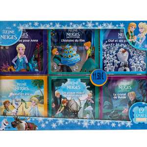 LA REINE DES NEIGES : 6 histoires + 6 coloriages, Disney hachette