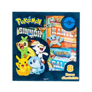 Pokémon : Coffret 8 livres d'activités, Hachette Jeunesse