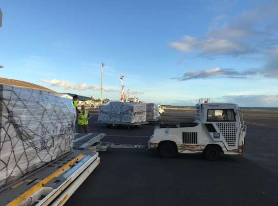 Corsair Aéroport Fret de la Réunion Roland Garros 