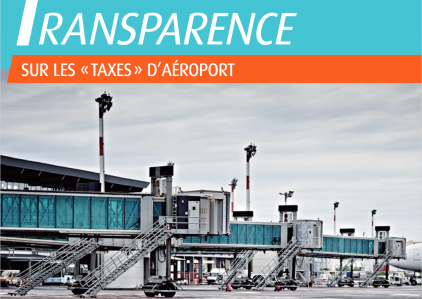 Transparence sur les taxes aéroport